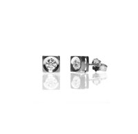 Orecchini Promesse Donna in Oro bianco Diamante OPPW016